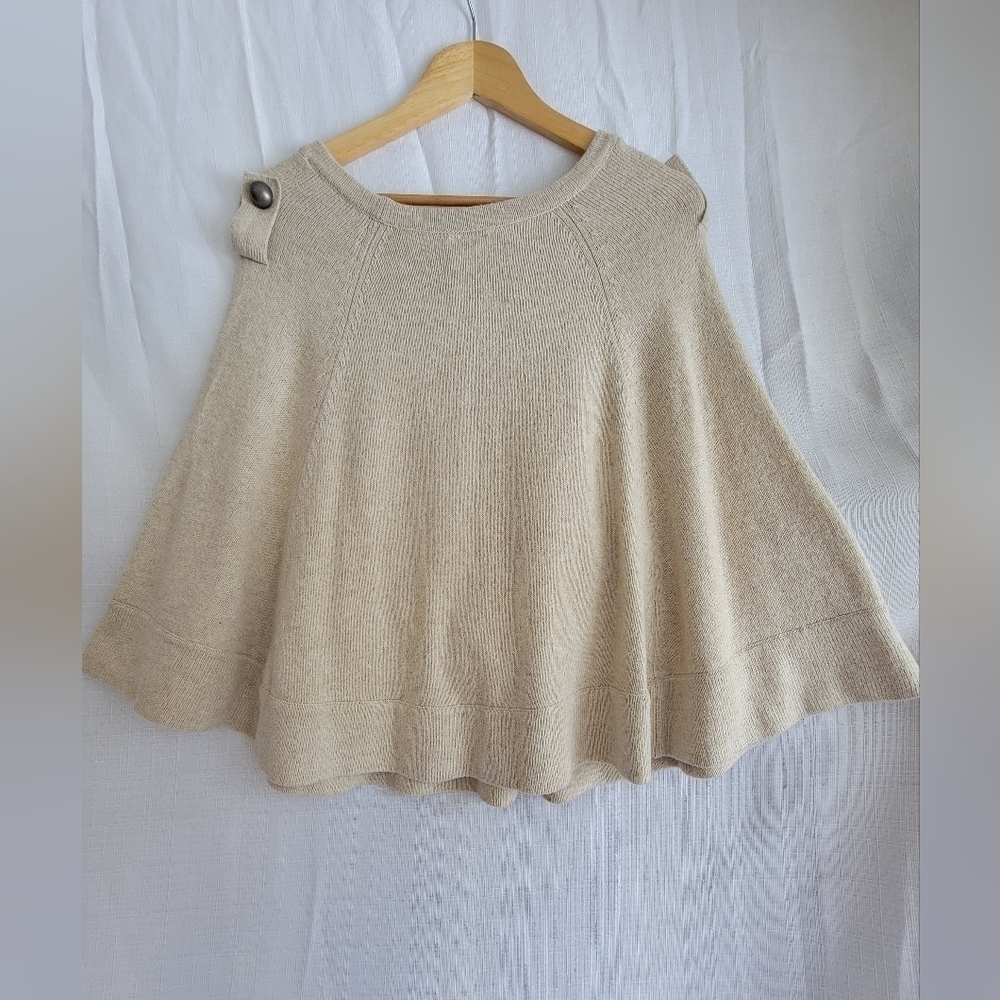 WOOL Blend Boho Festival Poncho - Picture 9 of 16